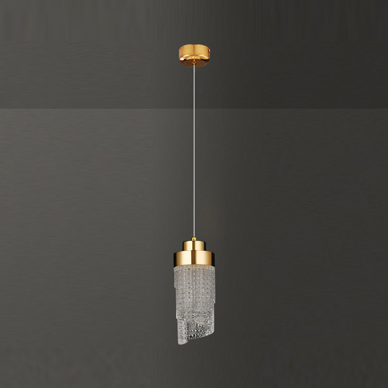 Geometrieform hängende Lichter moderner Metallhängeleuchten in Gold