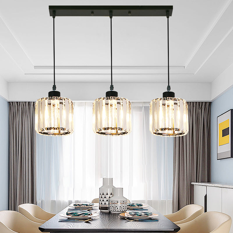 Luci a trazione della geometria a sospensione Crystal 3 Crystal 3 Freeputure appese