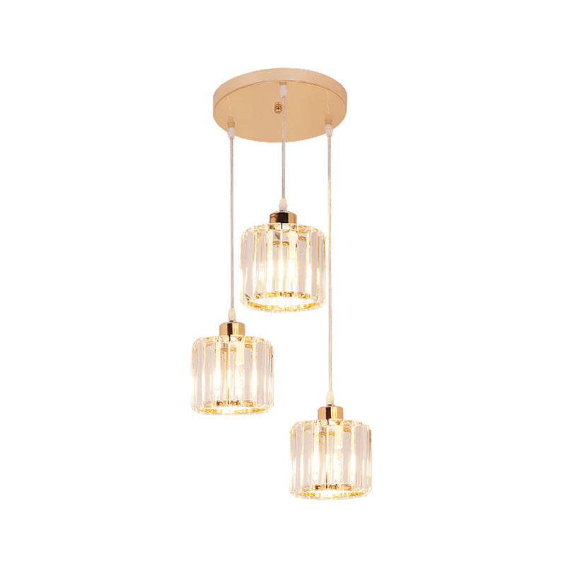 Luci a trazione della geometria a sospensione Crystal 3 Crystal 3 Freeputure appese