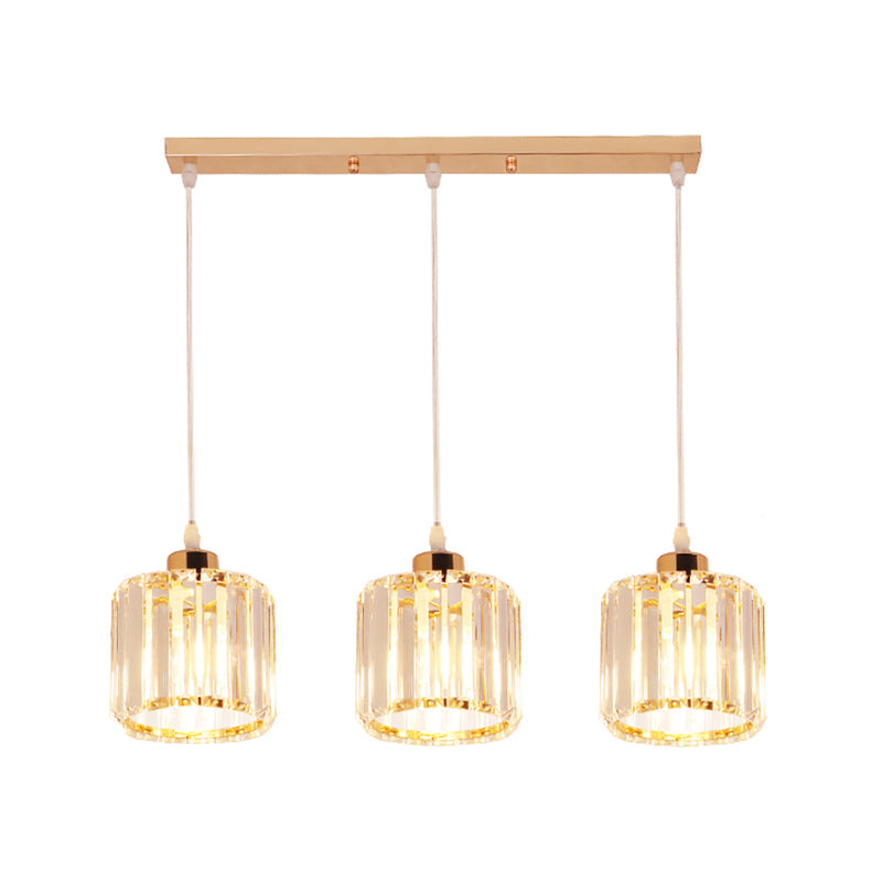 Luci a trazione della geometria a sospensione Crystal 3 Crystal 3 Freeputure appese