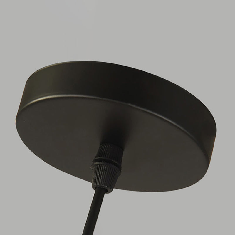 Moderner Stil Geometrisch nach unten Beleuchtung Metall Multi -Lichter hängende Deckenleuchten