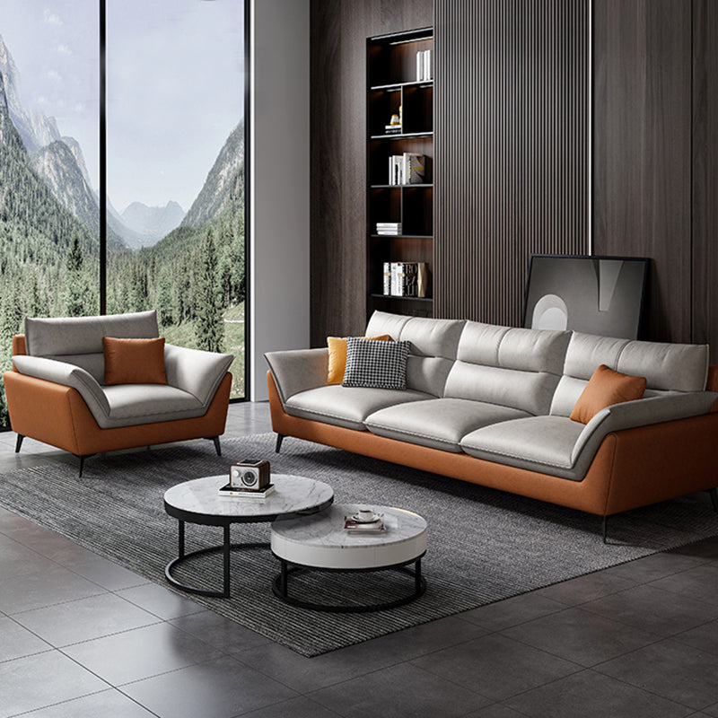 34,65 "H divano braccio superiore scandinaviano a cuscino con biscotto