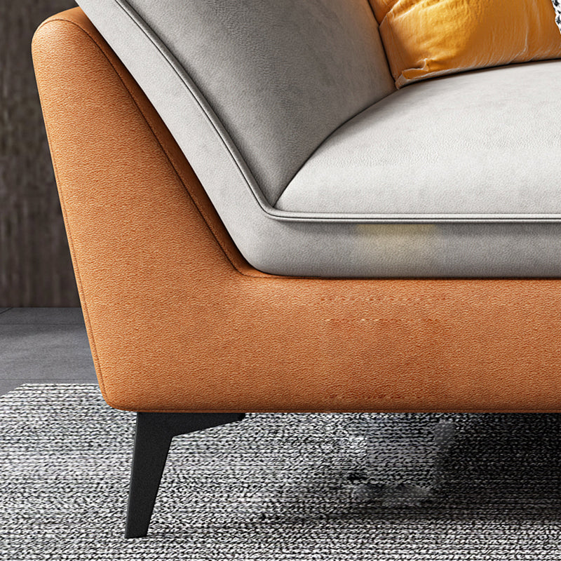 34,65 "H divano braccio superiore scandinaviano a cuscino con biscotto