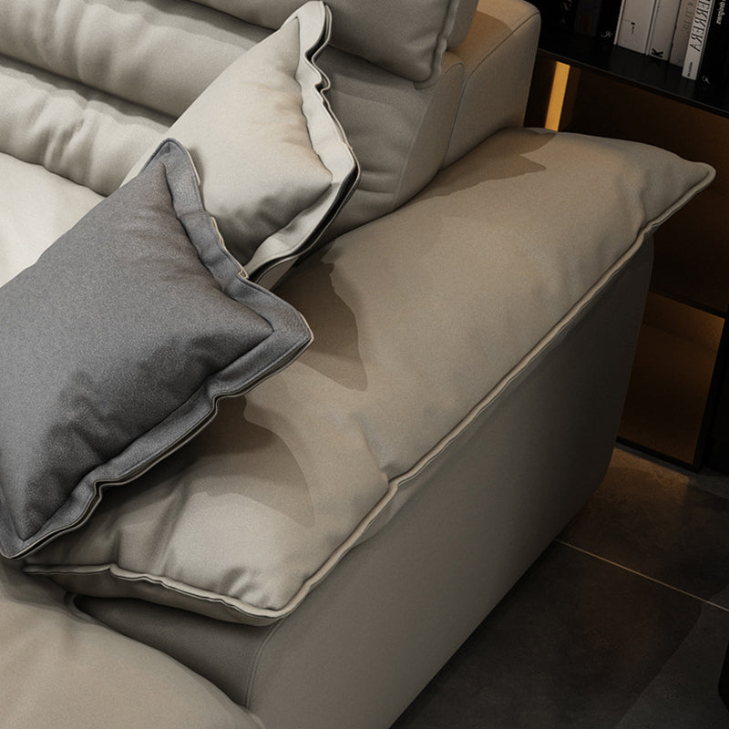 Cuscino a braccio quadrato Back Cuscini rimovibili contemporanei divano e chaise