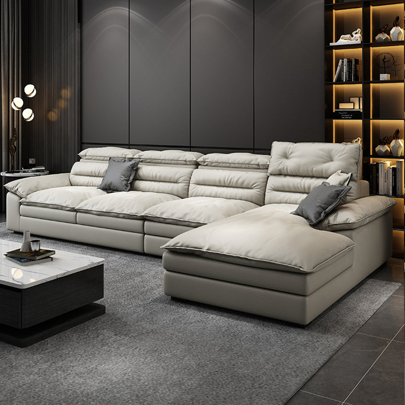 Cuscino a braccio quadrato Back Cuscini rimovibili contemporanei divano e chaise