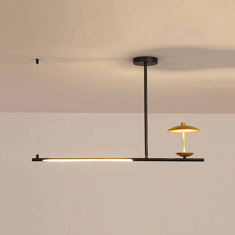 Postmoderne LED -Inselbeleuchtungsschirme -Form -Aluminiumhänge -Leuchte