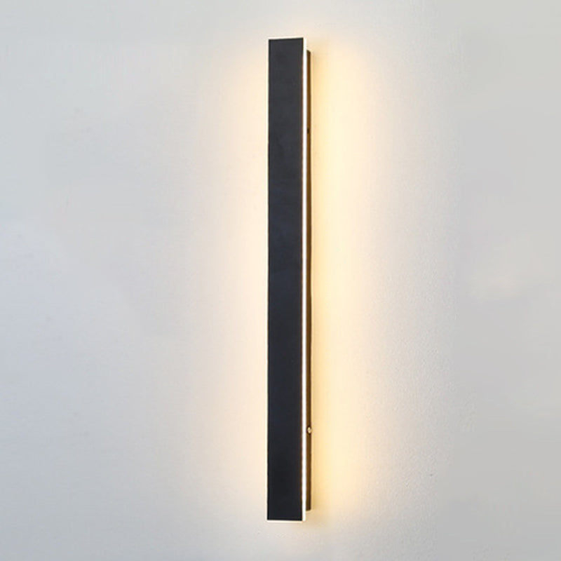 Streifenformwand montieren leichte moderne LED -Wandleuchten mit Acrylschatten für Schlafzimmer