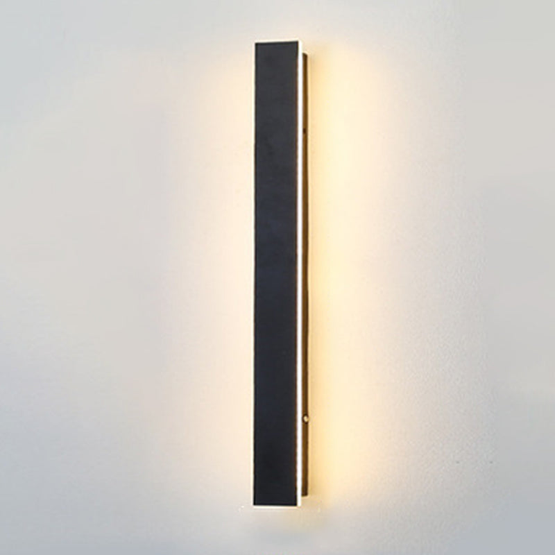 Streifenformwand montieren leichte moderne LED -Wandleuchten mit Acrylschatten für Schlafzimmer