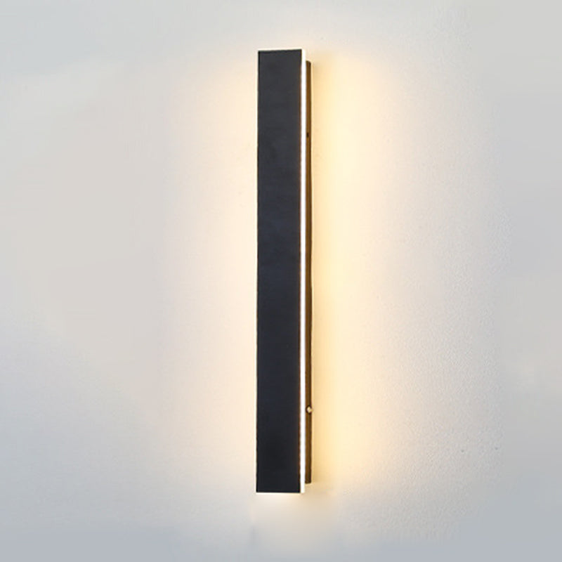 Streifenformwand montieren leichte moderne LED -Wandleuchten mit Acrylschatten für Schlafzimmer