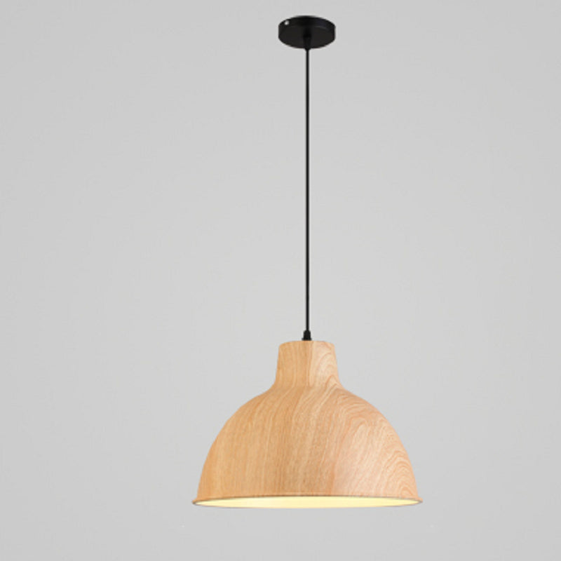 Lampada a soffitto in alluminio in alluminio in stile Nordico Lampadina a sospensione con sfumatura in metallo per barra