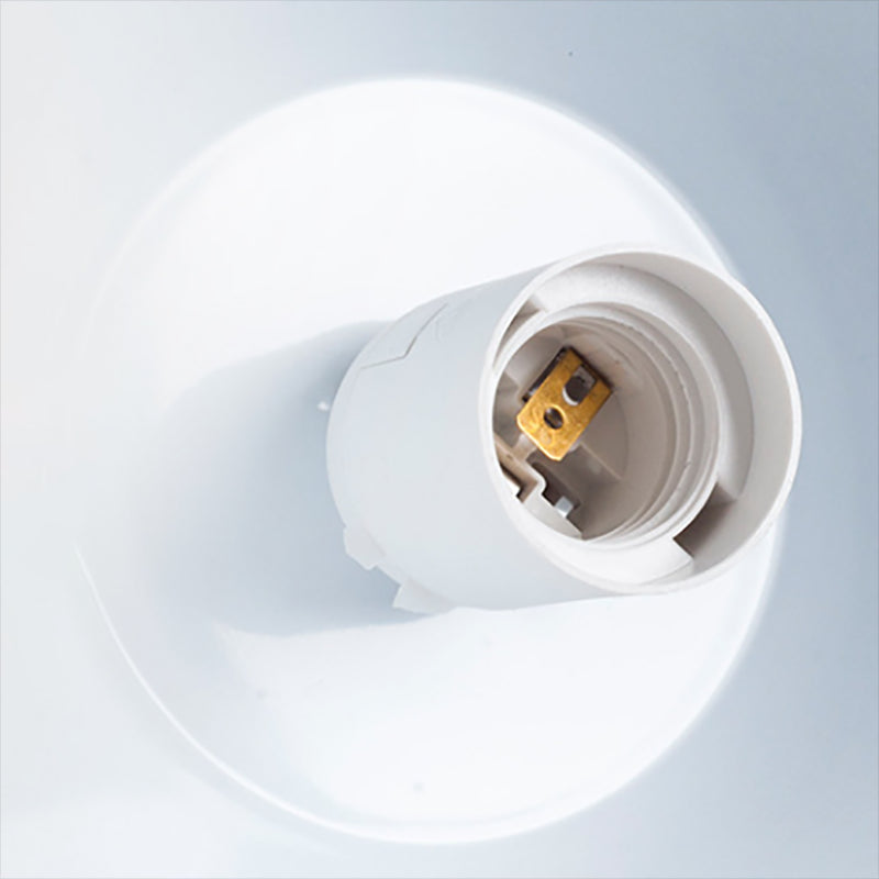 Lampada a soffitto in alluminio in alluminio in stile Nordico Lampadina a sospensione con sfumatura in metallo per barra