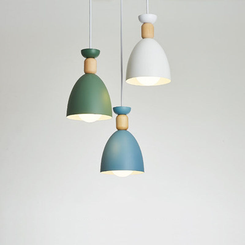 Zeitgenössischer Stil Geometrischer Anhänger Lampe Metall Multi -Lichter hängende Anhänger Licht