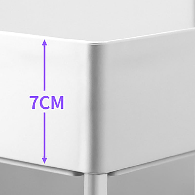 Libreria etagere scandinavo scaffale in metallo scaffale in plastica scaffale con ruote d'incantatore