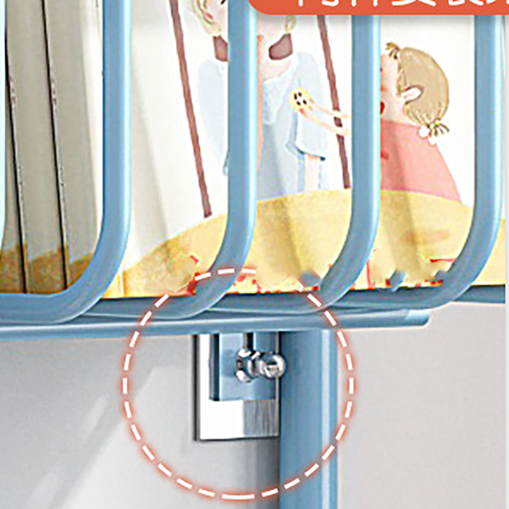 4.33 "W libreria da parete in stile scandinavo per la sala da studio dell'ufficio