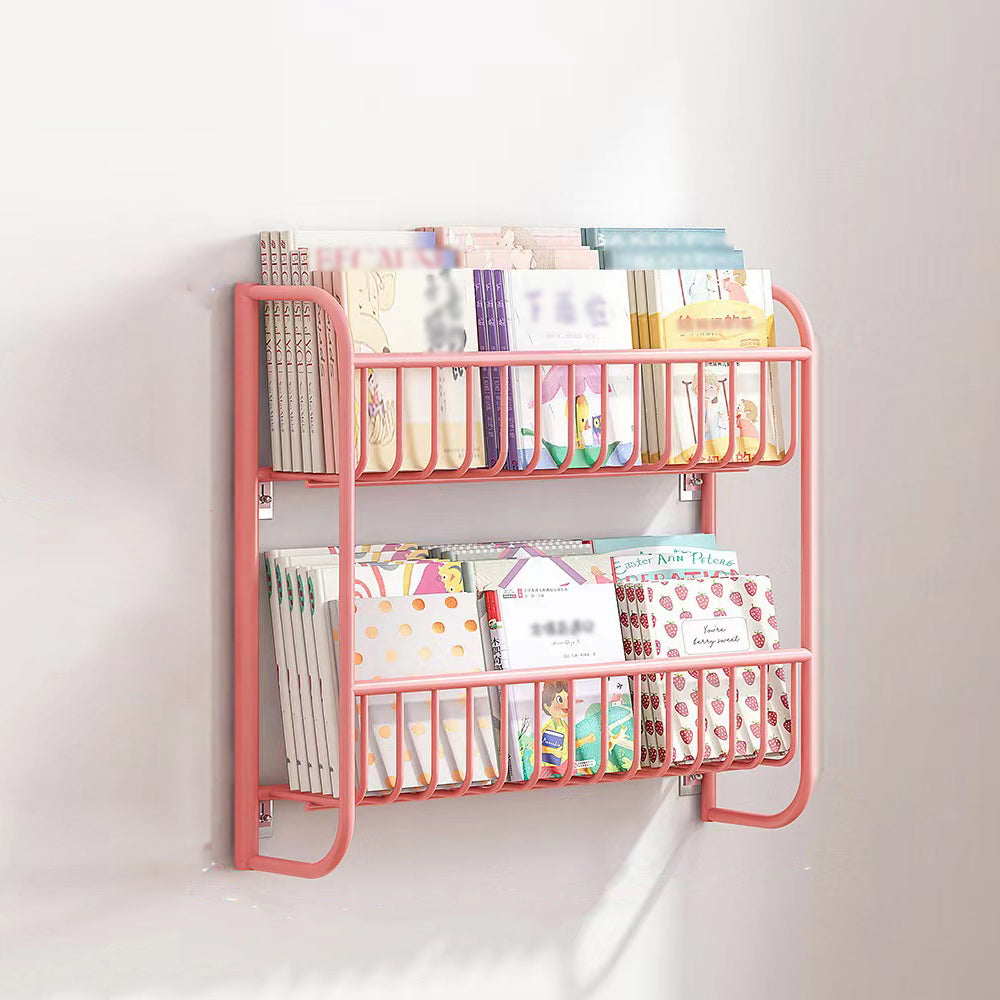 4.33 "W Bookshelf escandinava estantería montada en pared para sala de estudio de la oficina