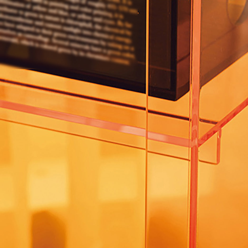 Libreria standard chiusa verticale glam libreria acrilica per casa