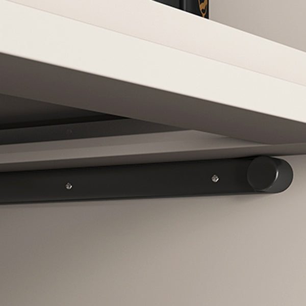 Libreria verticale standard glam in legno fabbricato con porte di vetro