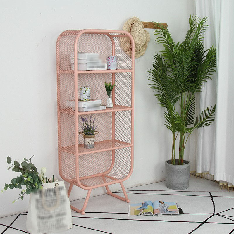 Libreria standard di ferro glam verticale chiuso libreria per casa