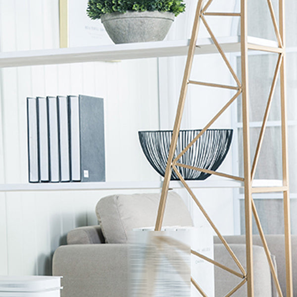 GLAM STYLE -Bücherregal Open Back Bücherregal für Home Office Study Room