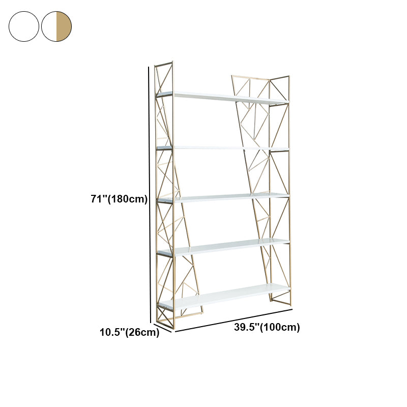 GLAM STYLE -Bücherregal Open Back Bücherregal für Home Office Study Room