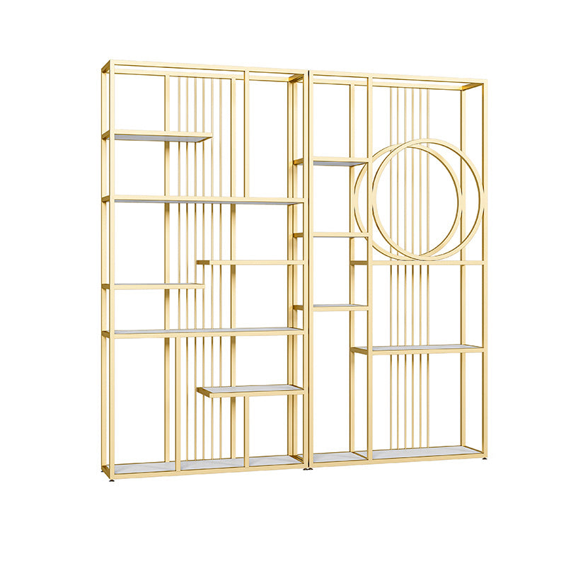 Libreria etagere aperta industriale telaio in ferro -scaffale in legno fabbricato scaffale