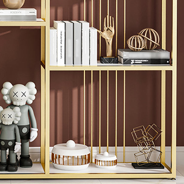 Libreria etagere aperta industriale telaio in ferro -scaffale in legno fabbricato scaffale