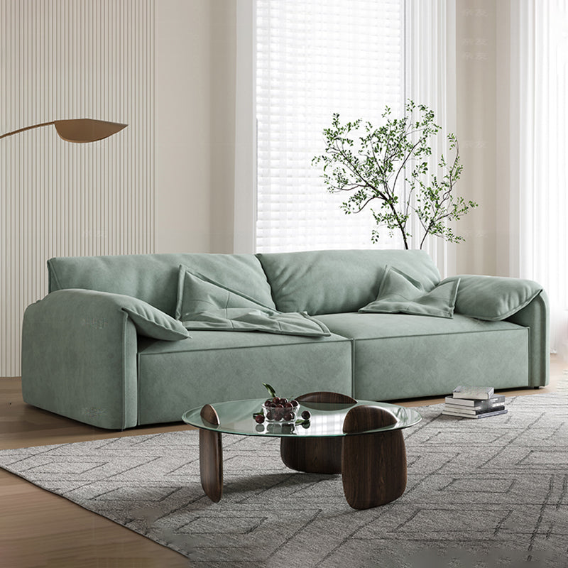 Cushions Modern Sofa 41"W Pillow Top Arm Sofa for Living Room