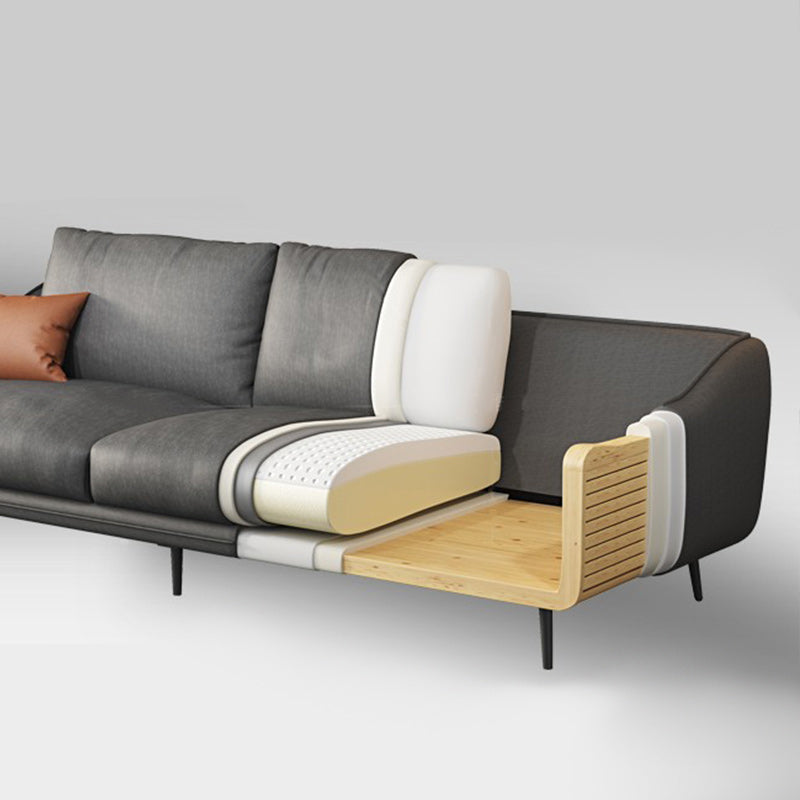 Stain Resistant Faux Leather Settee Furniture Charles Of London Sofa