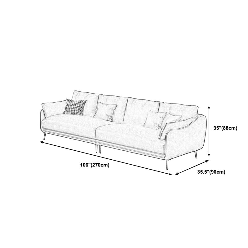 Stain Resistant Faux Leather Settee Furniture Charles Of London Sofa