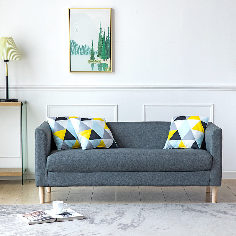 23.23 "H Tuxedo Arm Sofa met strakke achterbank voor woonkamer, appartement