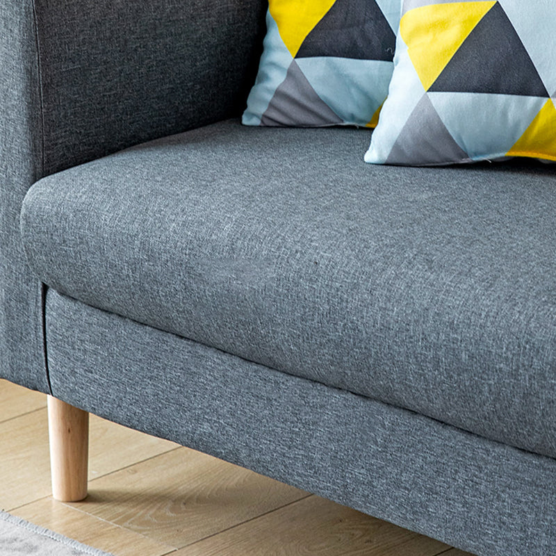 23.23 "H Tuxedo Arm Sofa met strakke achterbank voor woonkamer, appartement