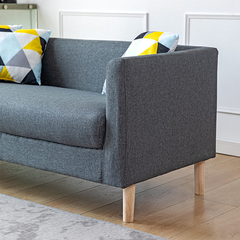 23.23 "H Tuxedo Arm Sofa met strakke achterbank voor woonkamer, appartement