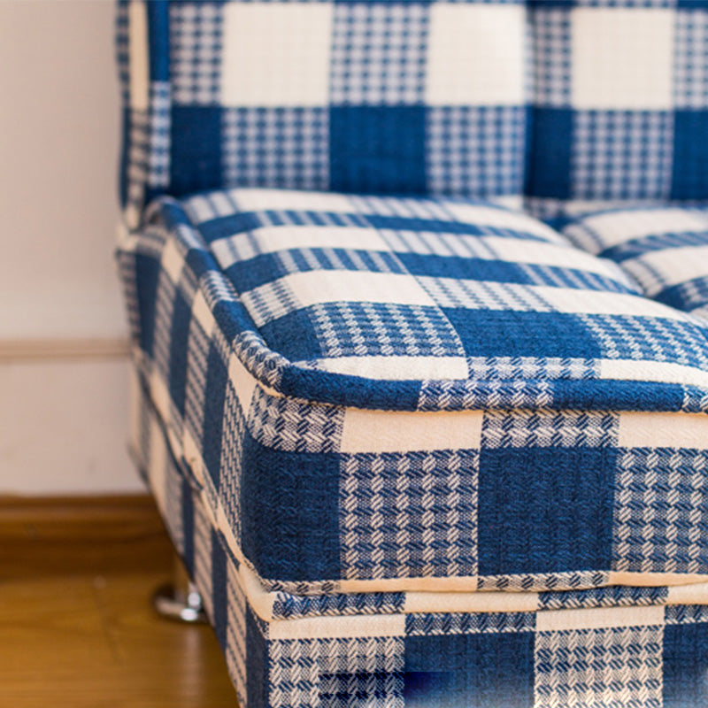 Modern Farmhouse Rechlouse Sudda divano a back -shat 31,5 "divano senza braccio alto