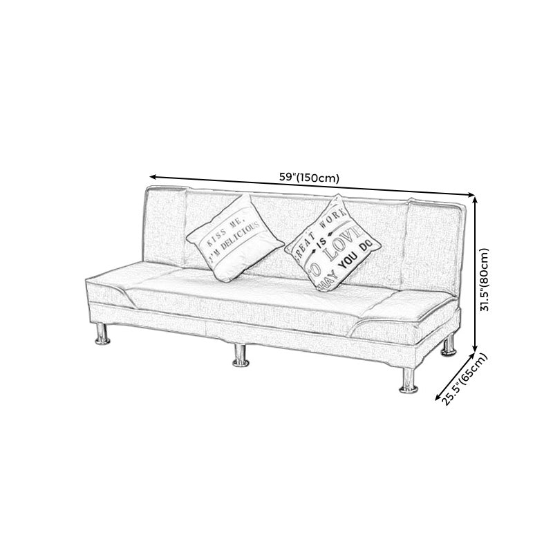 Modern Farmhouse Rechlouse Sudda divano a back -shat 31,5 "divano senza braccio alto