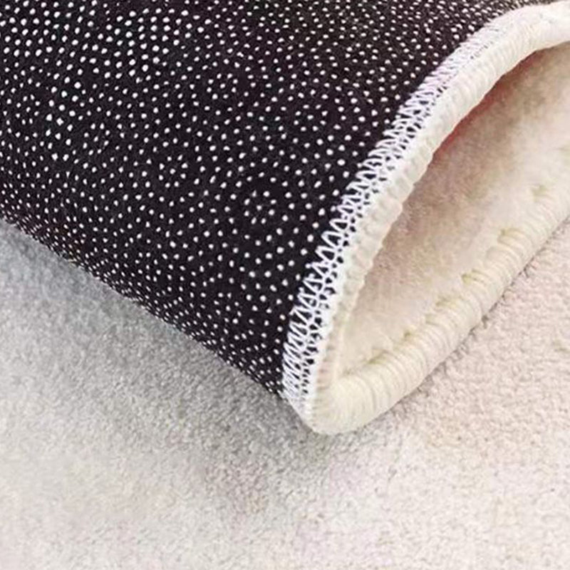 Tapis simple marron clair en Polyester, résistant aux taches, pour la décoration de la maison