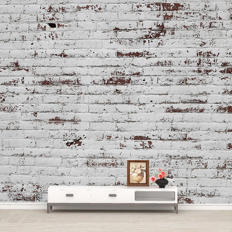 Environment Friendly Wall Mural Wallpaper Brick Wall Sitting Room Wall Mural