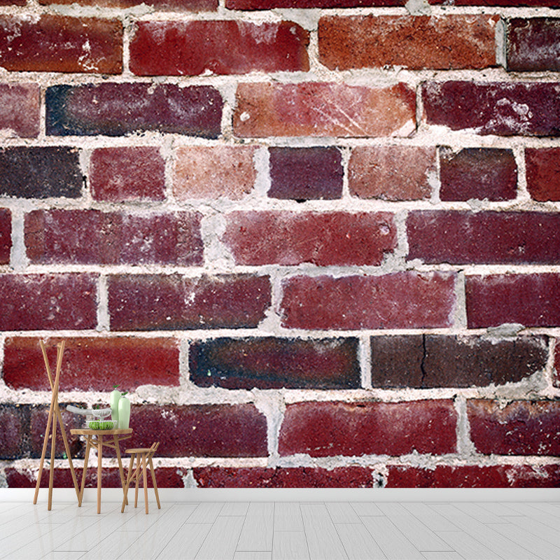 Environment Friendly Wall Mural Wallpaper Brick Wall Sitting Room Wall Mural