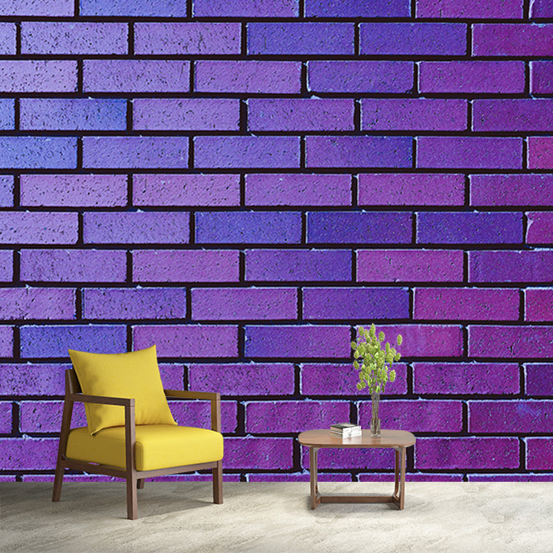 Decorative Wall Mural Wallpaper Brick Wall Sitting Room Wall Mural