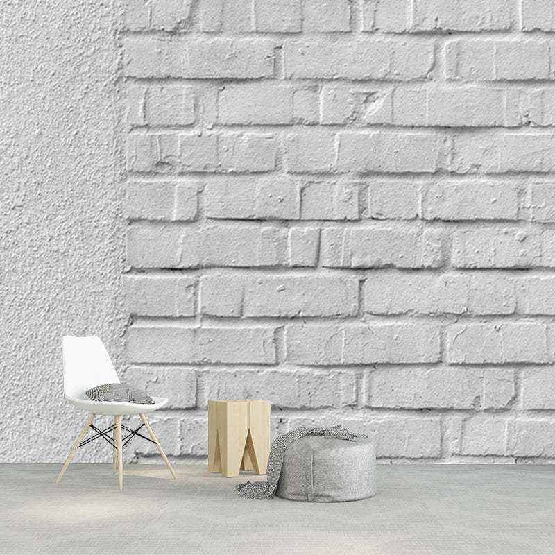 Photography Wall Mural Wallpaper Brick Wall Texture Sitting Room Wall Mural