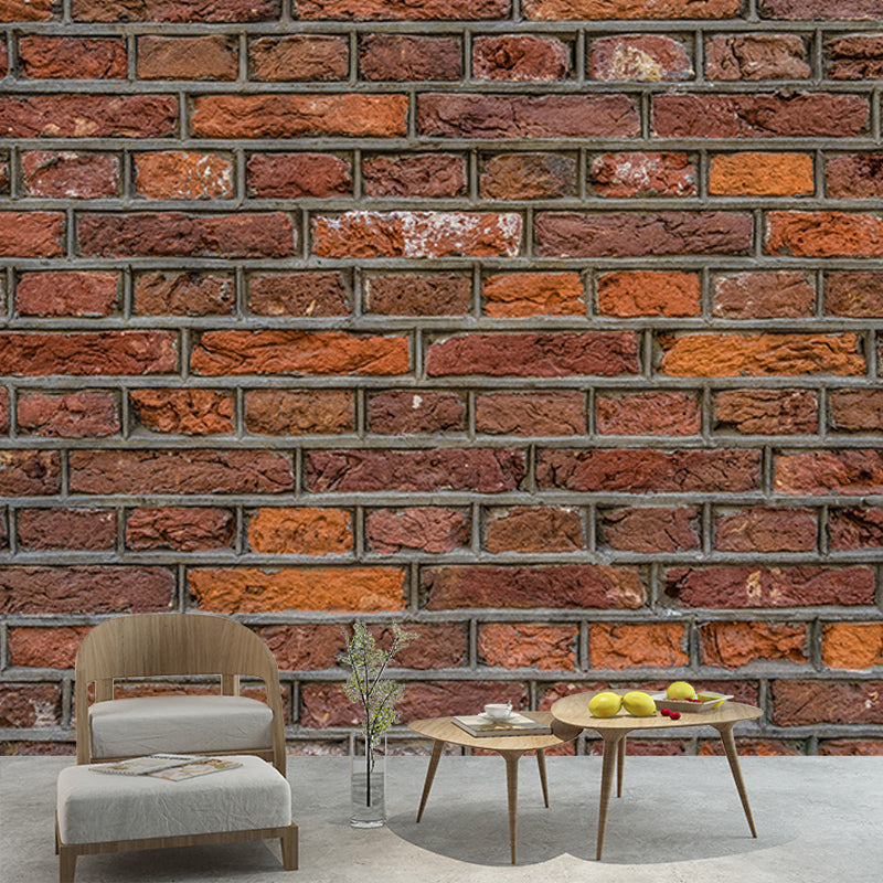 Photography Wall Mural Wallpaper Brick Wall Texture Sitting Room Wall Mural