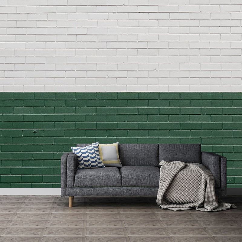 Brick Wall Photography Mildew Resistant Wallpaper Environmental Sleeping Room Wall Mural