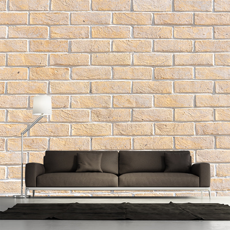Brick Wall Photography Mildew Resistant Wallpaper Environmental Sleeping Room Wall Mural
