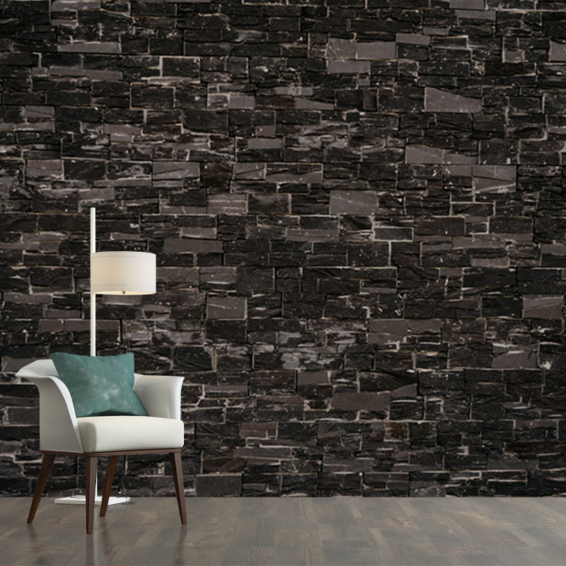 Photography Stain Resistant Wallpaper Brick Wall Living Room Wall Mural