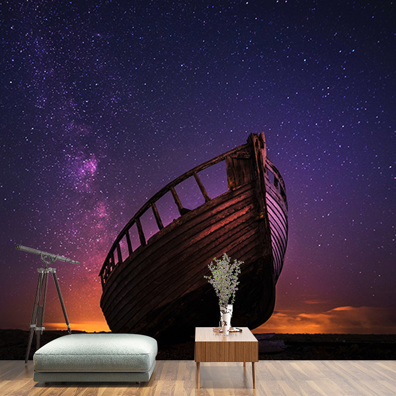 Environmental Wall Mural Wallpaper Beautiful Galaxy Living Room Wall Mural
