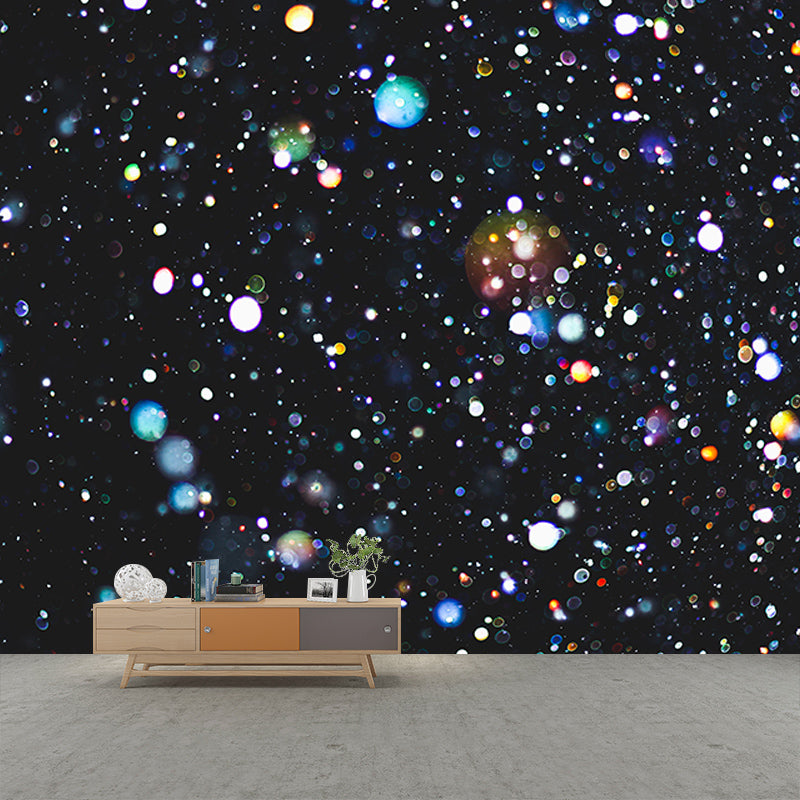 Modern Style Wall Mural Wallpaper Beautiful Galaxy Bedroom Wall Mural