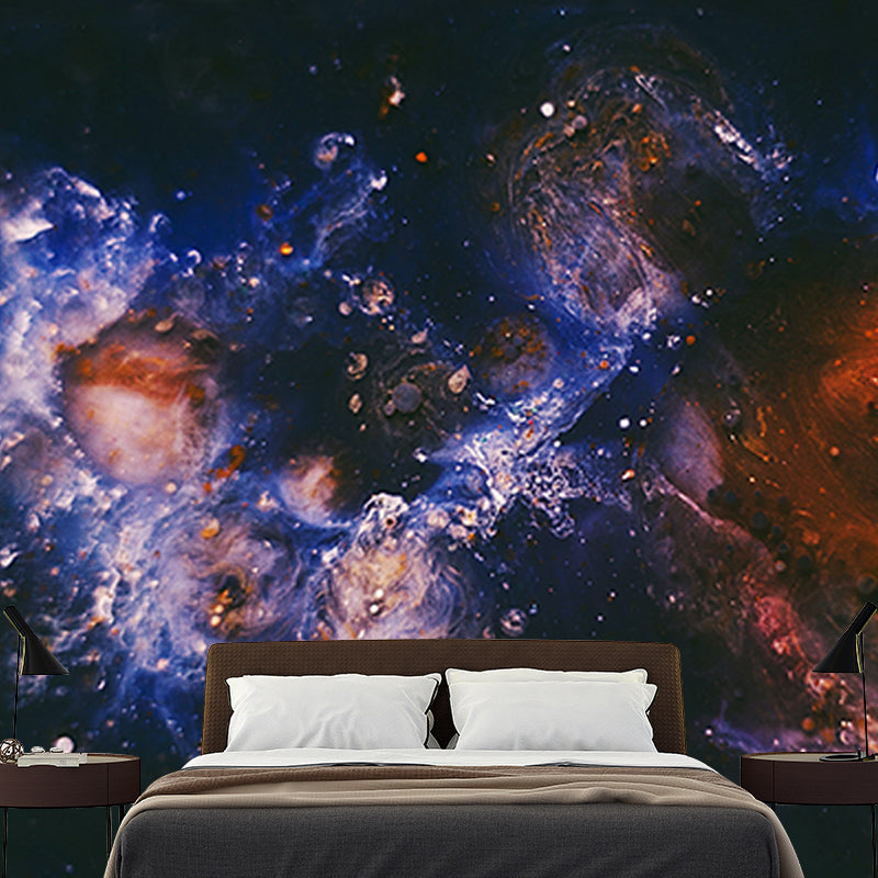 Washable Photography Mural Wallpaper Beautiful Galaxy Indoor Wall Mural