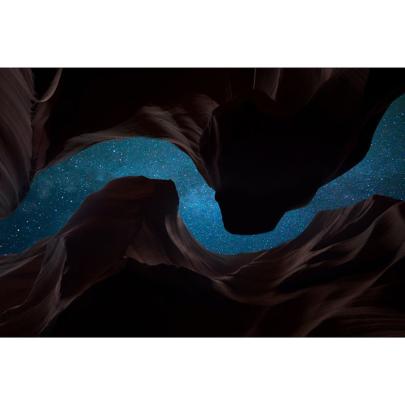 Environment Friendly Mural Wallpaper Beautiful Galaxy Photography Bedroom Wall Mural