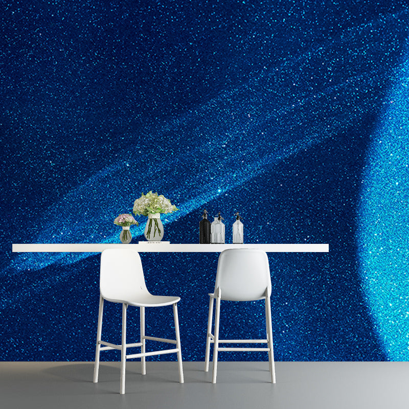 Washable Stain Resistant Wall Mural Wallpaper Beautiful Galaxy Sitting Room Wall Mural