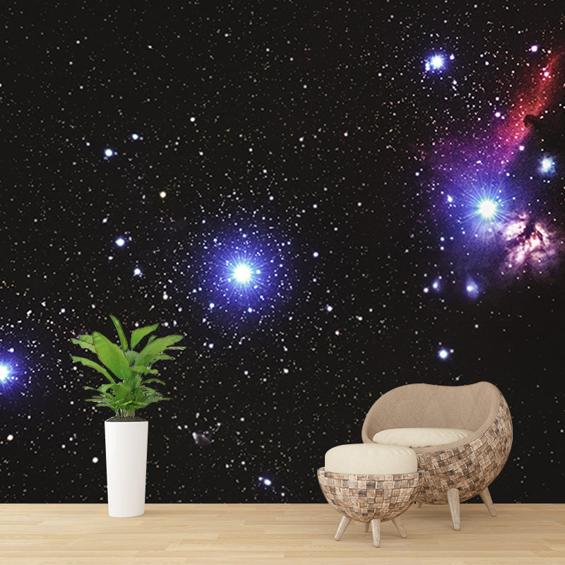Beautiful Photography Mural Wallpaper Beautiful Galaxy Decorative Indoor Wall Mural
