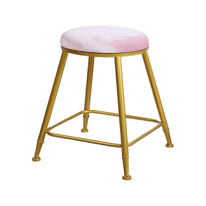 Nordic Design Stackable Backless Barstools for Home Upholstered Bar Stools